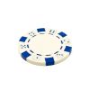 Poker Chips: Dice, 11.5 Gram / Heavy Weight, with Monogram, White